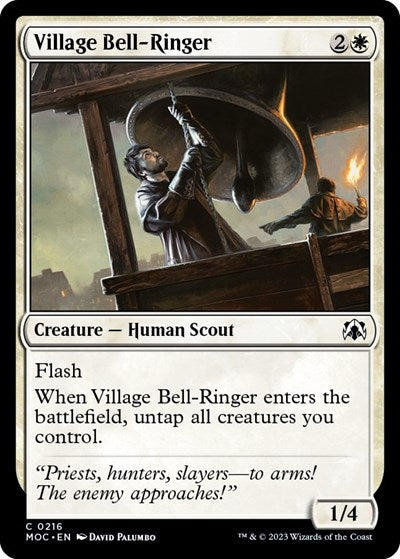 Village Bell-Ringer (Commander: March of the Machine) Near Mint