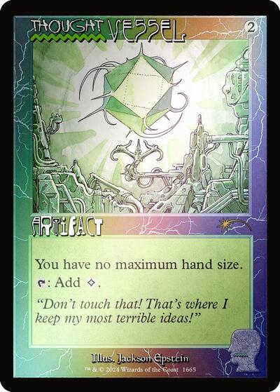 Thought Vessel (1665) (Rainbow Foil) (Secret Lair) Light Play Foil