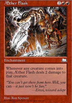 Aether Flash (Weatherlight) Medium Play