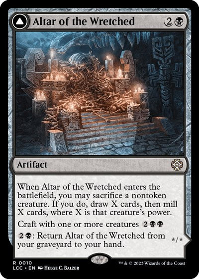 Altar of the Wretched (Commander: The Lost Caverns of Ixalan) Near Mint Foil