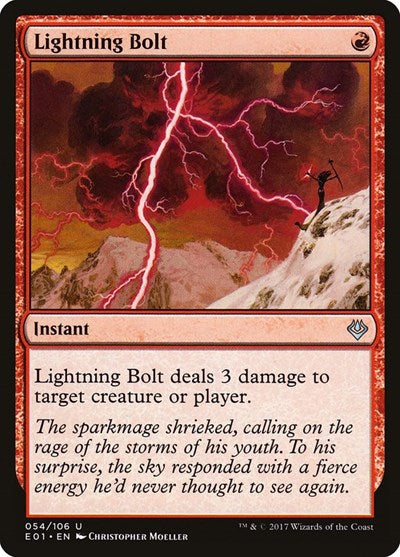 Lightning Bolt (Archenemy: Nicol Bolas) Medium Play