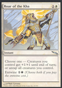 Roar of the Kha (Mirrodin) Light Play