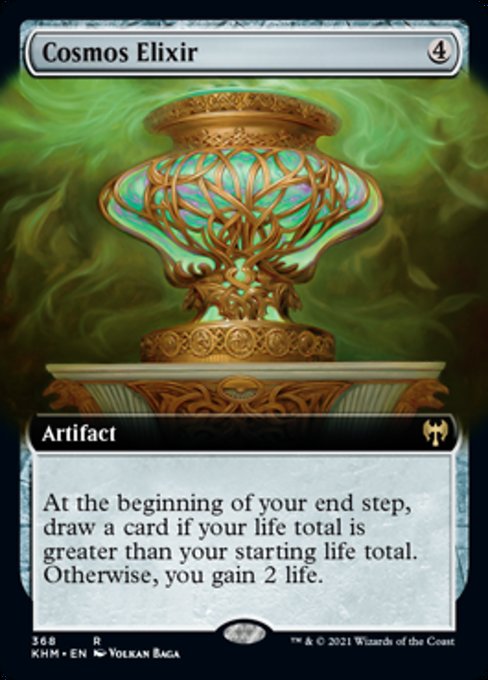 Cosmos Elixir (Extended Art) (Kaldheim) Light Play Foil