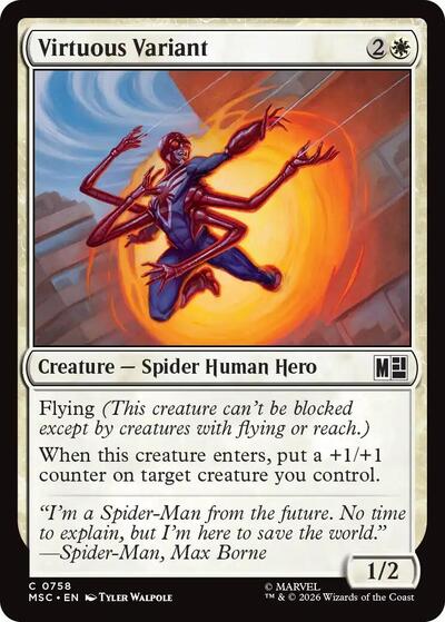 Virtuous Variant (Commander: Marvel Super Heroes) Near Mint