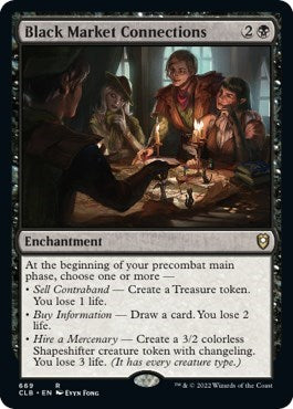 Black Market Connections (Commander Legends: Battle for Baldur's Gate) Medium Play