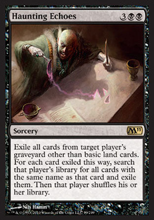 Haunting Echoes (Magic 2011 Core Set) Medium Play
