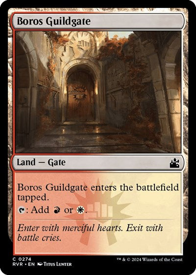Boros Guildgate (Ravnica Remastered) Near Mint