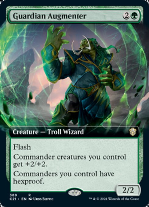 Guardian Augmenter (Extended Art) (Commander 2021 Strixhaven) Medium Play