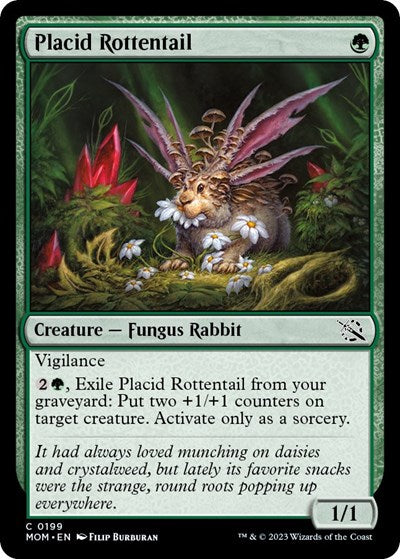 Placid Rottentail (March of the Machine) Near Mint Foil