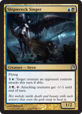 Shipwreck Singer (Theros) Medium Play Foil