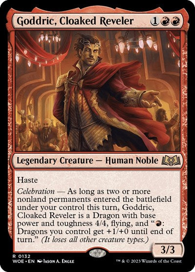 Goddric, Cloaked Reveler (Wilds of Eldraine) Light Play