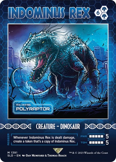 Indominus Rex - Polyraptor (Secret Lair) Near Mint