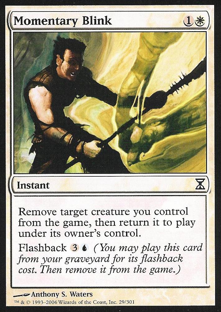 Momentary Blink (Time Spiral) Damaged / Poor