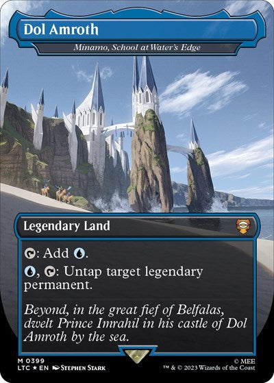 Dol Amroth - Minamo, School at Water's Edge (Surge Foil) (Commander: The Lord of the Rings: Tales of Middle-earth) Near Mint Foil
