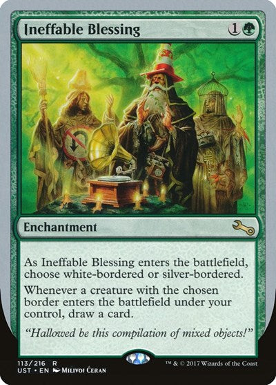Ineffable Blessing (C) (Unstable) Near Mint Foil
