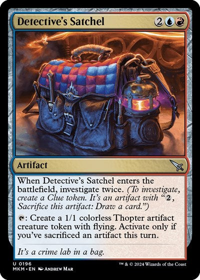 Detective's Satchel (Murders at Karlov Manor) Light Play Foil