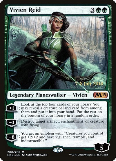 Vivien Reid (m19) (Promos: Prerelease Cards) Light Play Foil