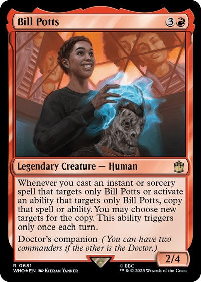 Bill Potts (Surge Foil) (Universes Beyond: Doctor Who) Near Mint Foil