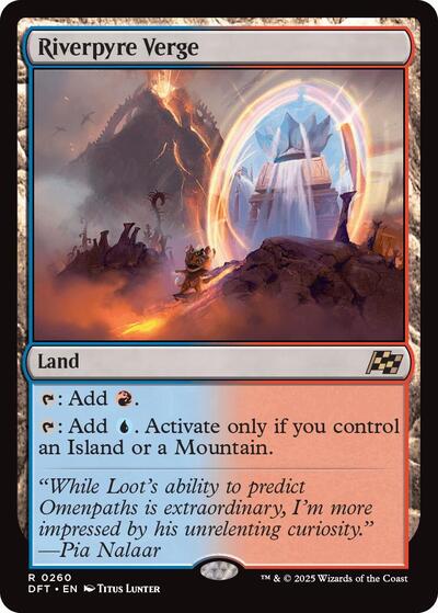 Riverpyre Verge (Aetherdrift) Near Mint Foil