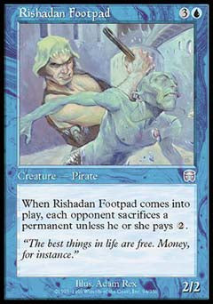 Rishadan Footpad (Mercadian Masques) Heavy Play