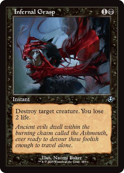 Infernal Grasp (Retro Frame) (Innistrad Remastered) Near Mint