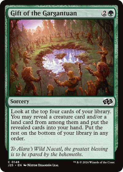 Gift of the Gargantuan (Foundations Jumpstart) Light Play