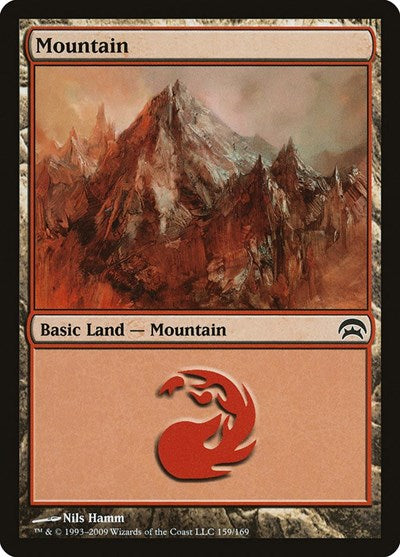 Mountain (159) (Planechase) Near Mint