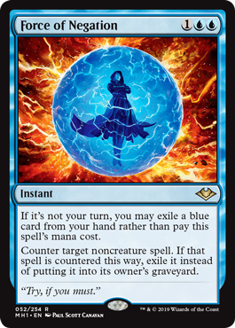 Force of Negation (Modern Horizons) Damaged / Poor