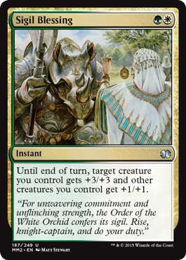 Sigil Blessing (Modern Masters 2015) Near Mint Foil