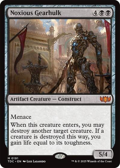 Noxious Gearhulk (Commander: Tarkir: Dragonstorm) Near Mint