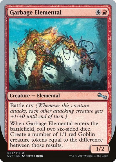 Garbage Elemental (C) (Unstable) Near Mint