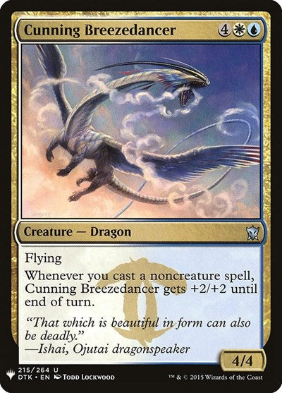 Cunning Breezedancer (Mystery Booster) Near Mint