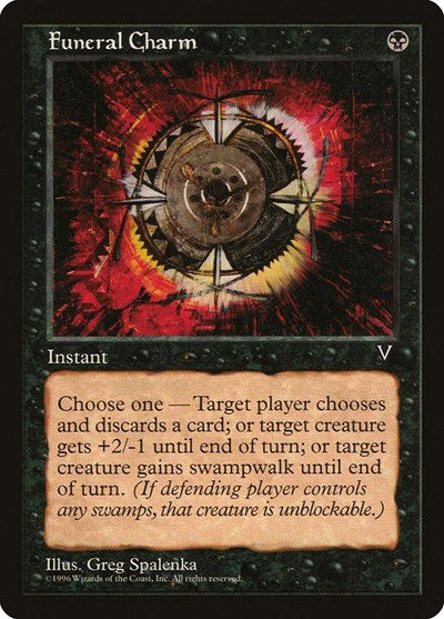 Funeral Charm (Visions) Medium Play