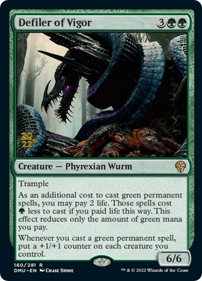 Defiler of Vigor (Promos: Prerelease Cards) Light Play Foil