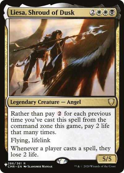 Liesa, Shroud of Dusk (The List) Light Play