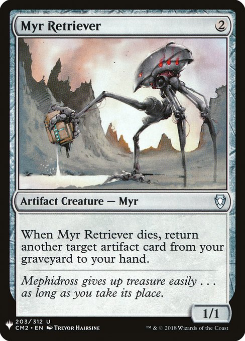 Myr Retriever (Mystery Booster) Light Play