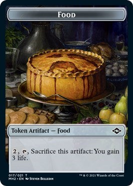 Food (017) Token (Modern Horizons 2) Near Mint