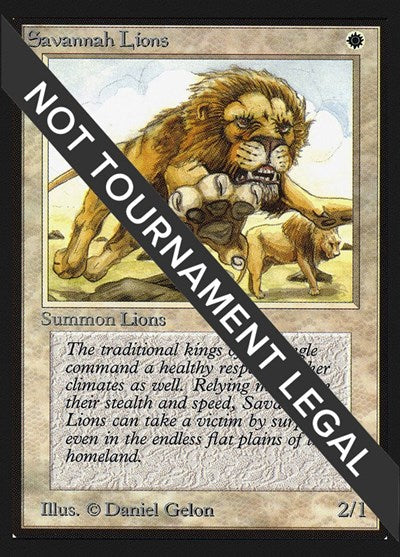 Savannah Lions (CE) (Collector's Edition) Medium Play