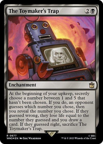 The Toymaker's Trap (Surge Foil) (Universes Beyond: Doctor Who) Light Play Foil