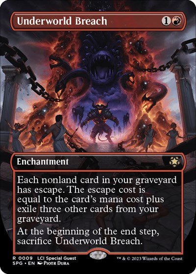 Underworld Breach (Borderless) (Special Guests) Light Play Foil