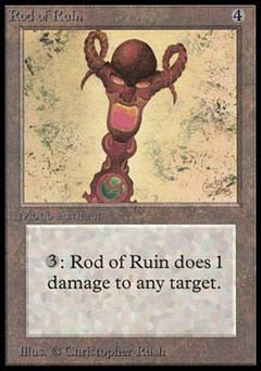 Rod of Ruin (Beta) Medium Play