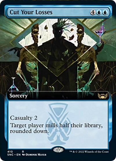 Cut Your Losses (Extended Art) (Streets of New Capenna) Near Mint Foil