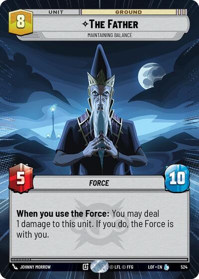 The Father Maintaining Balance (Hyperspace) (Legends of the Force) Near Mint