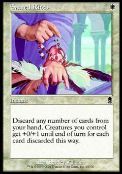 Sacred Rites (Odyssey) Light Play Foil