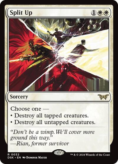 Split Up (Duskmourn: House of Horror) Light Play