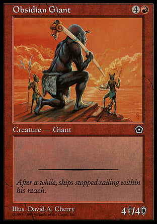Obsidian Giant (Portal Second Age) Light Play