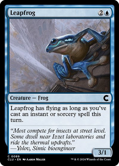 Leapfrog (Ravnica: Clue Edition) Light Play
