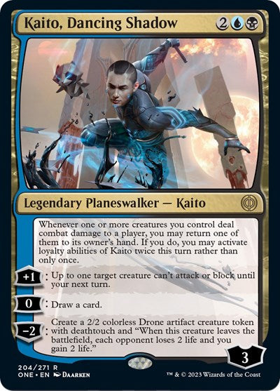 Kaito, Dancing Shadow (Phyrexia: All Will Be One) Near Mint