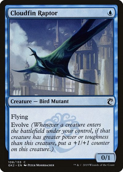 Cloudfin Raptor (Ravnica Allegiance: Guild Kits) Medium Play