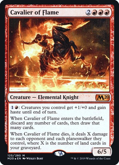 Cavalier of Flame (Promos: Prerelease Cards) Near Mint Foil